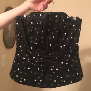 Like new sz 8 WHBM bustier